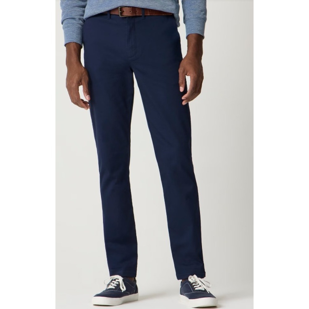 J Crew Mens Straight Fit Original Chino‎ Pants Navy Blue 38X34 NWT